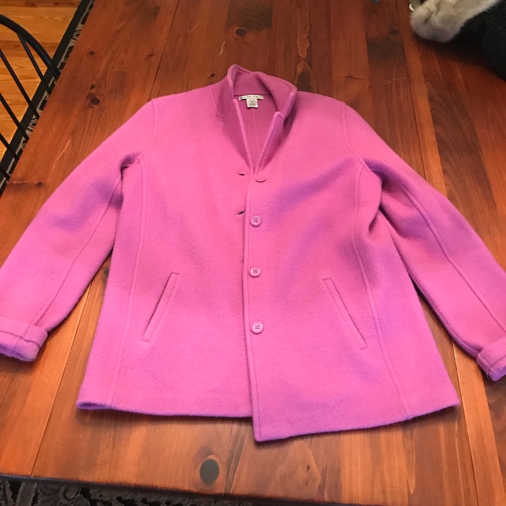 Jillian Jones Purple Peacoat